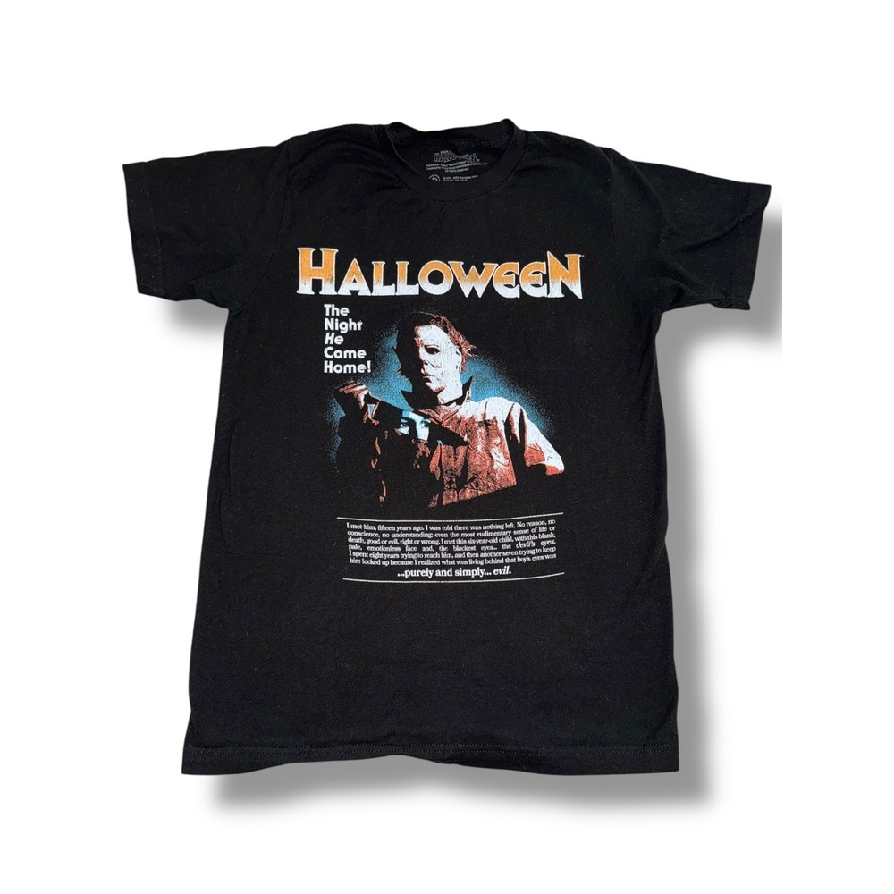 Halloween The Night He‎ Came Home! Michael Myers Graphic T-Shirt S